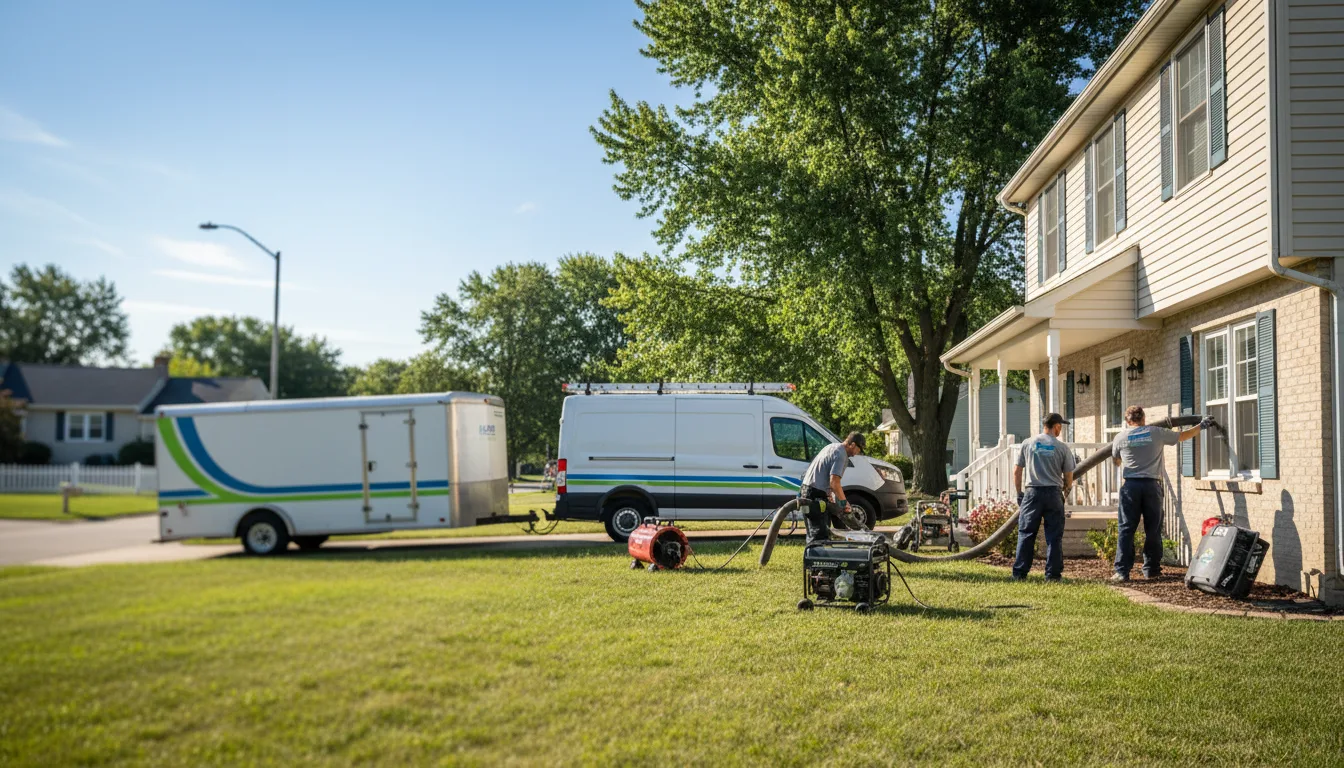 Flooded Basement Restoration And Cleanup With Repair in Purdum, NE near me